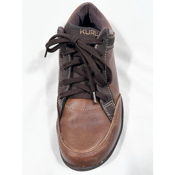 Kuru Mens Size 8 Trail Hiking Shoes two-tone Brown Leather Comfort Sneakers main image 14